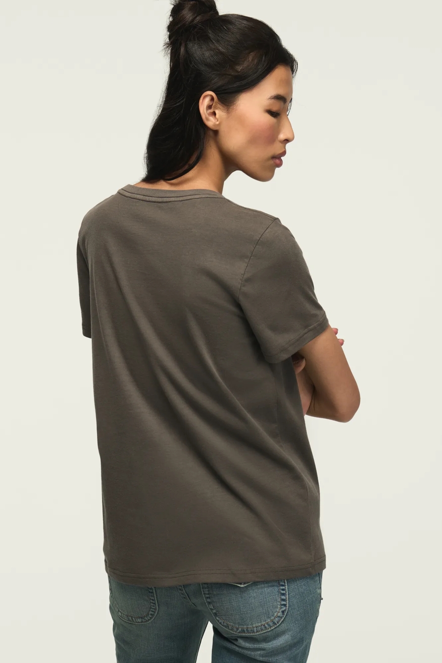 EMBELLISHED LUCKY STAR CLASSIC CREW — JET BLACK — image 3