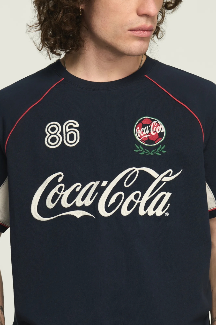COCA COLA SOCCER TEE JERSEY — TOTAL ECLIPSE — image 2
