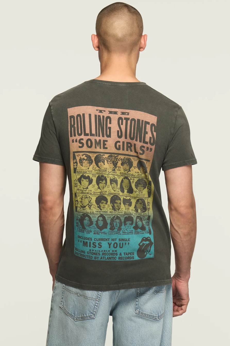 ROLLING STONES SOME GIRLS TEE — RAVEN — image 4