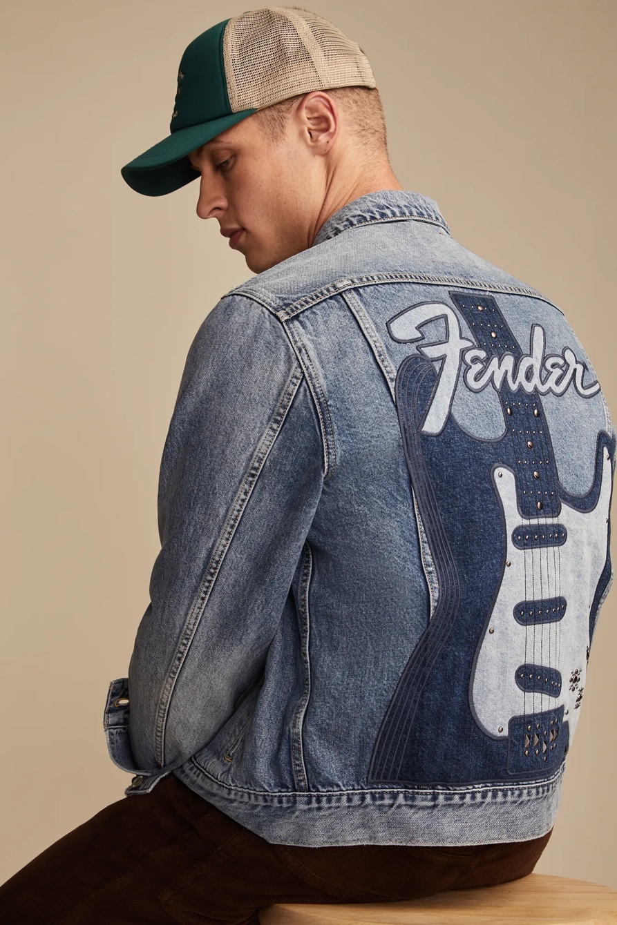 FENDER DENIM JACKET — STRAT BLUE — image 1