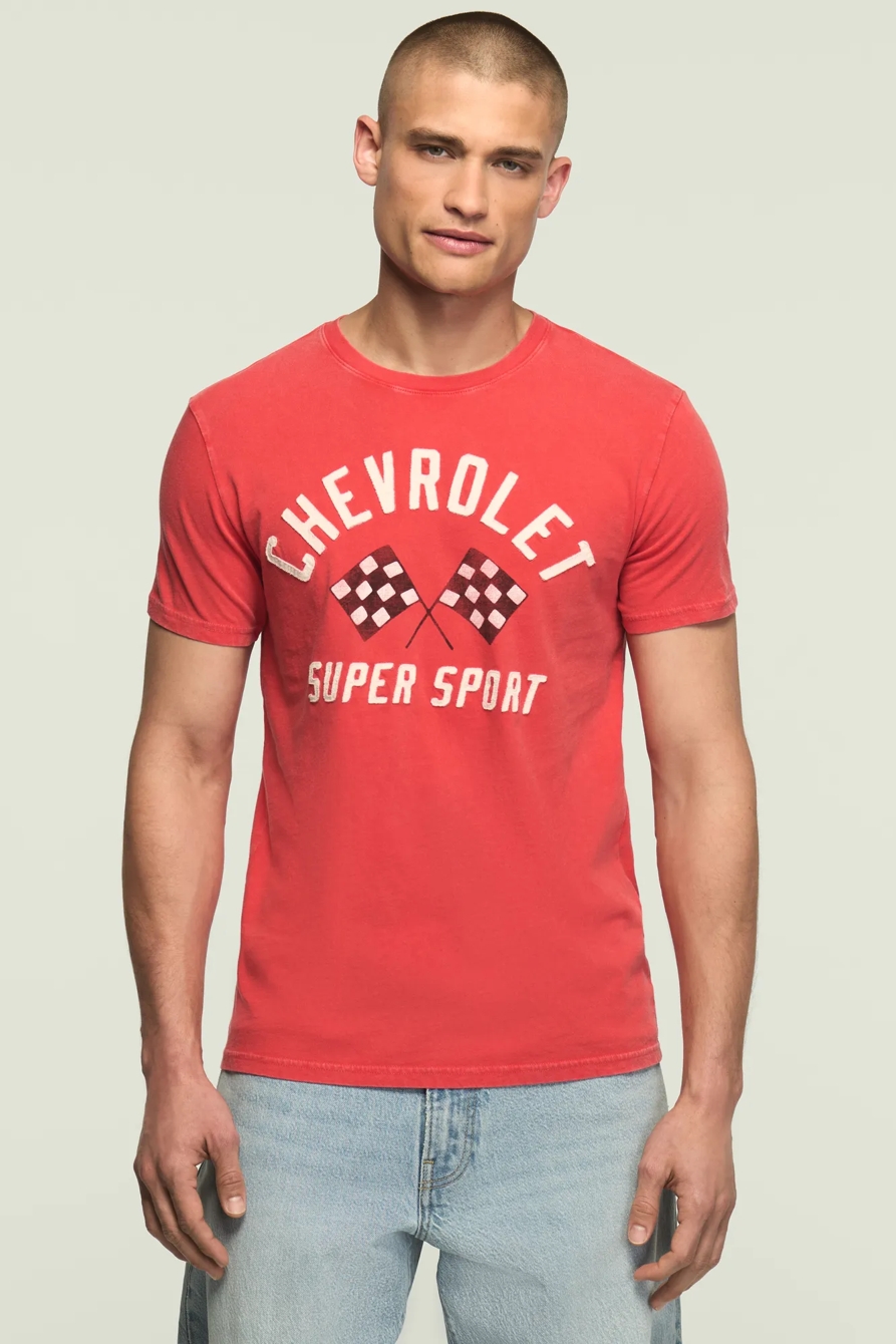 CHEVROLET SUPER SPORT TEE — TOMATO — image 1