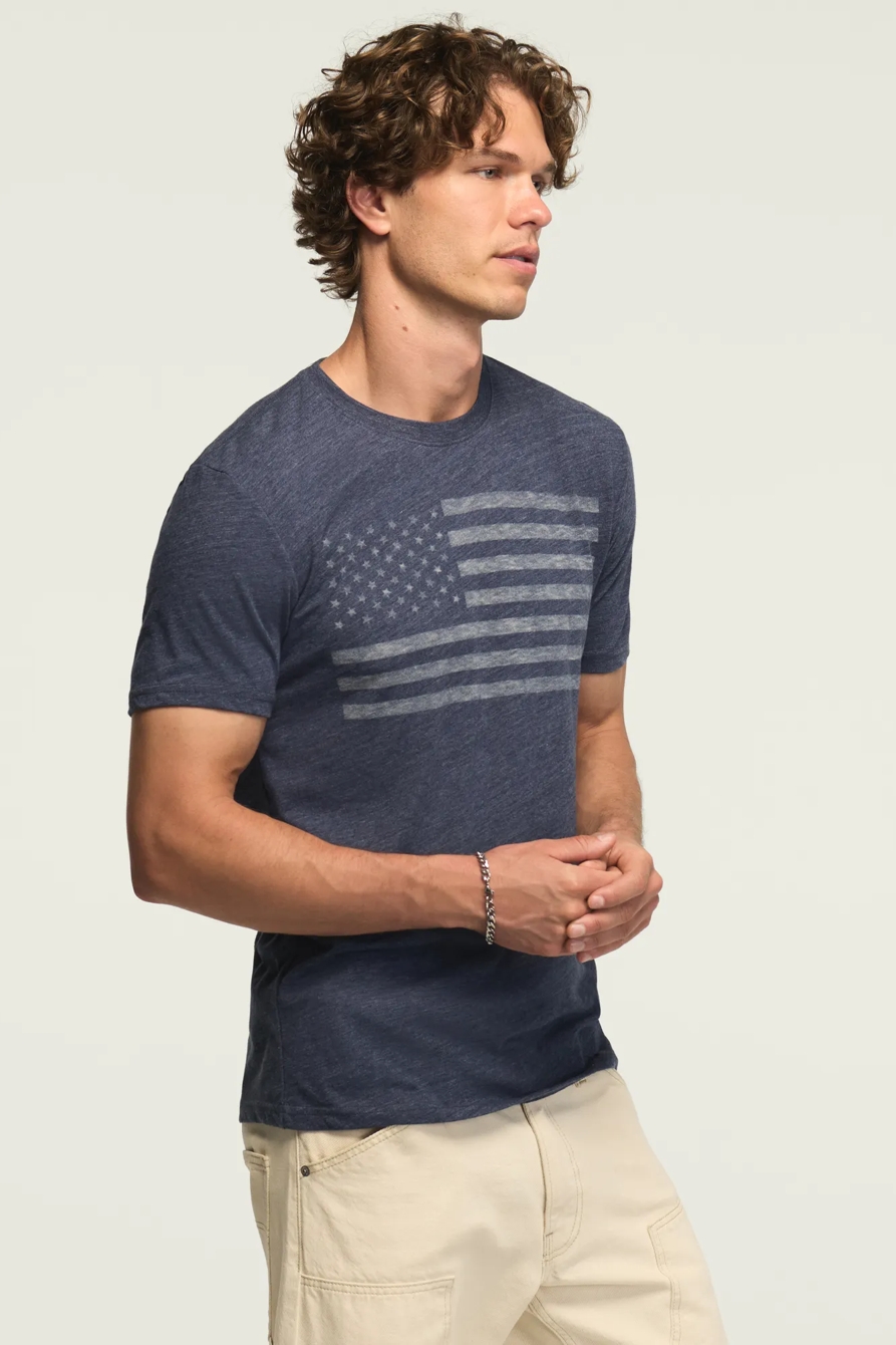 U.S.A. FLAG TEE — AMERICAN NAVY — image 4