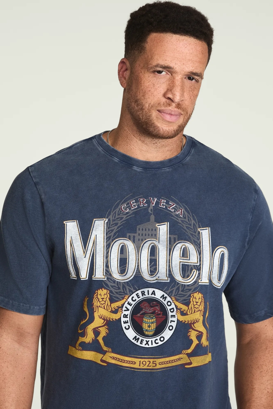 Big & Tall MODELO LOGO — DRESS BLUES — image 1
