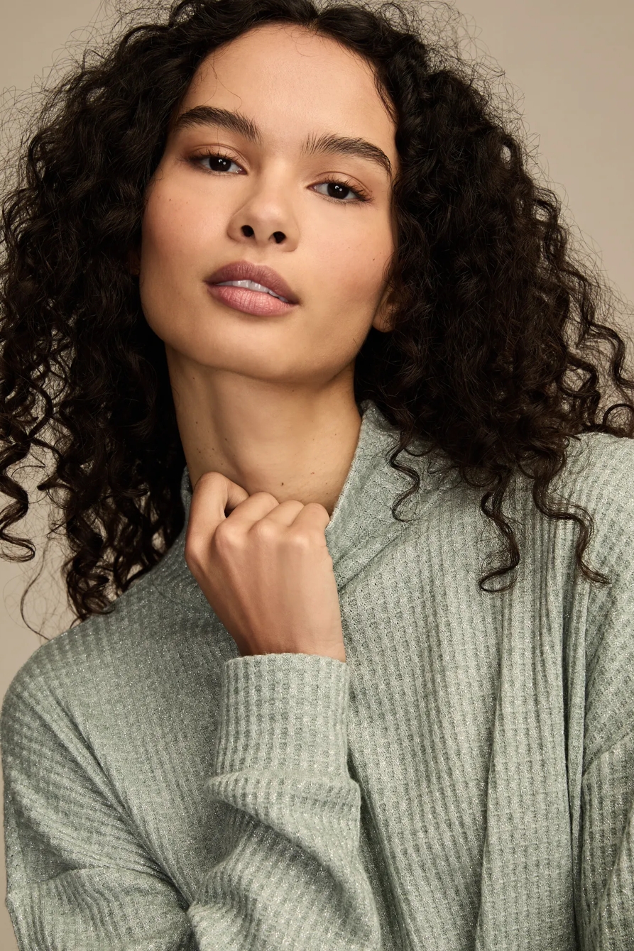 CLOUD MOCK NECK — CHINOIS GREEN — image 2