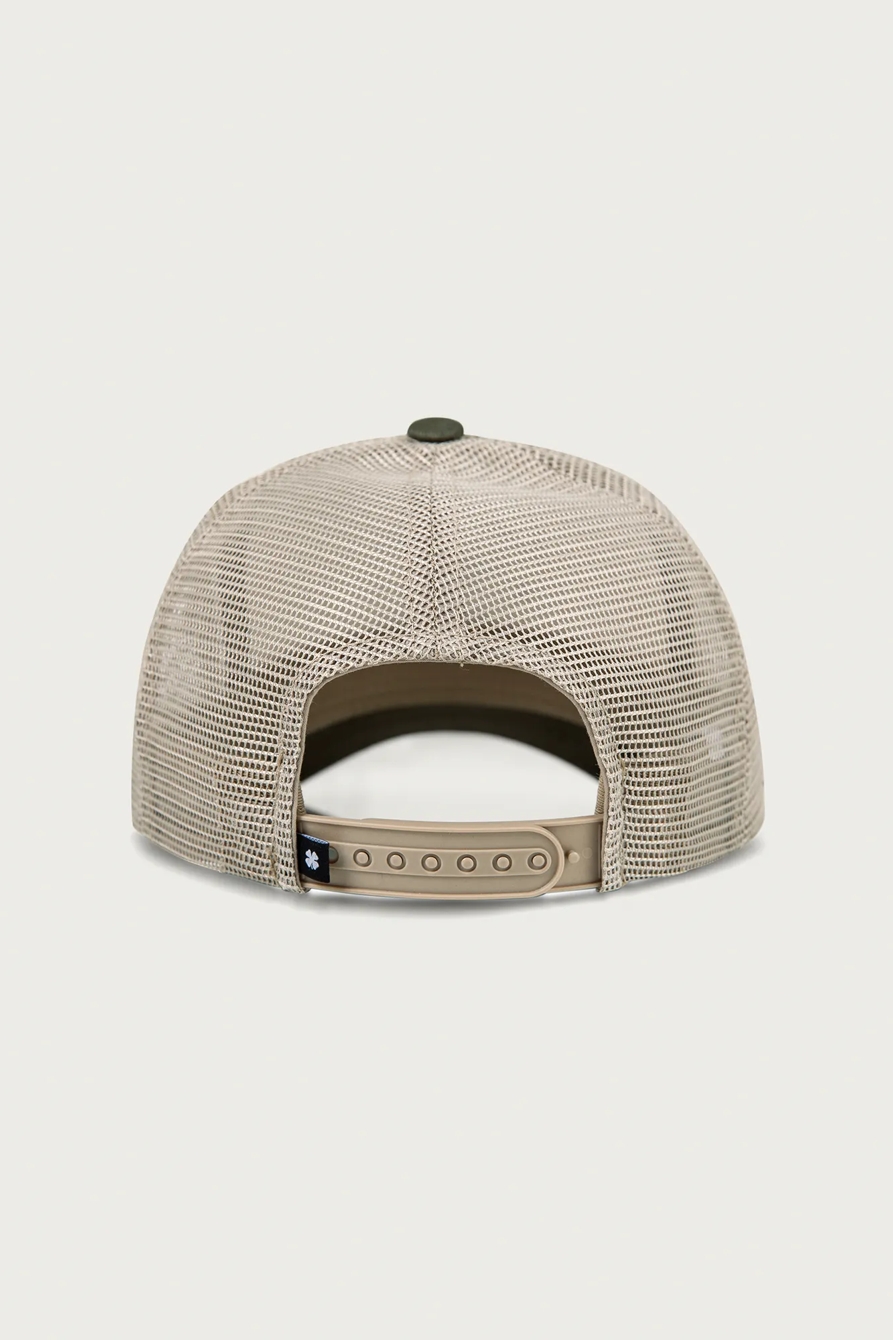 Luckys Burger Joint Trucker — LIGHT GREEN — image 2