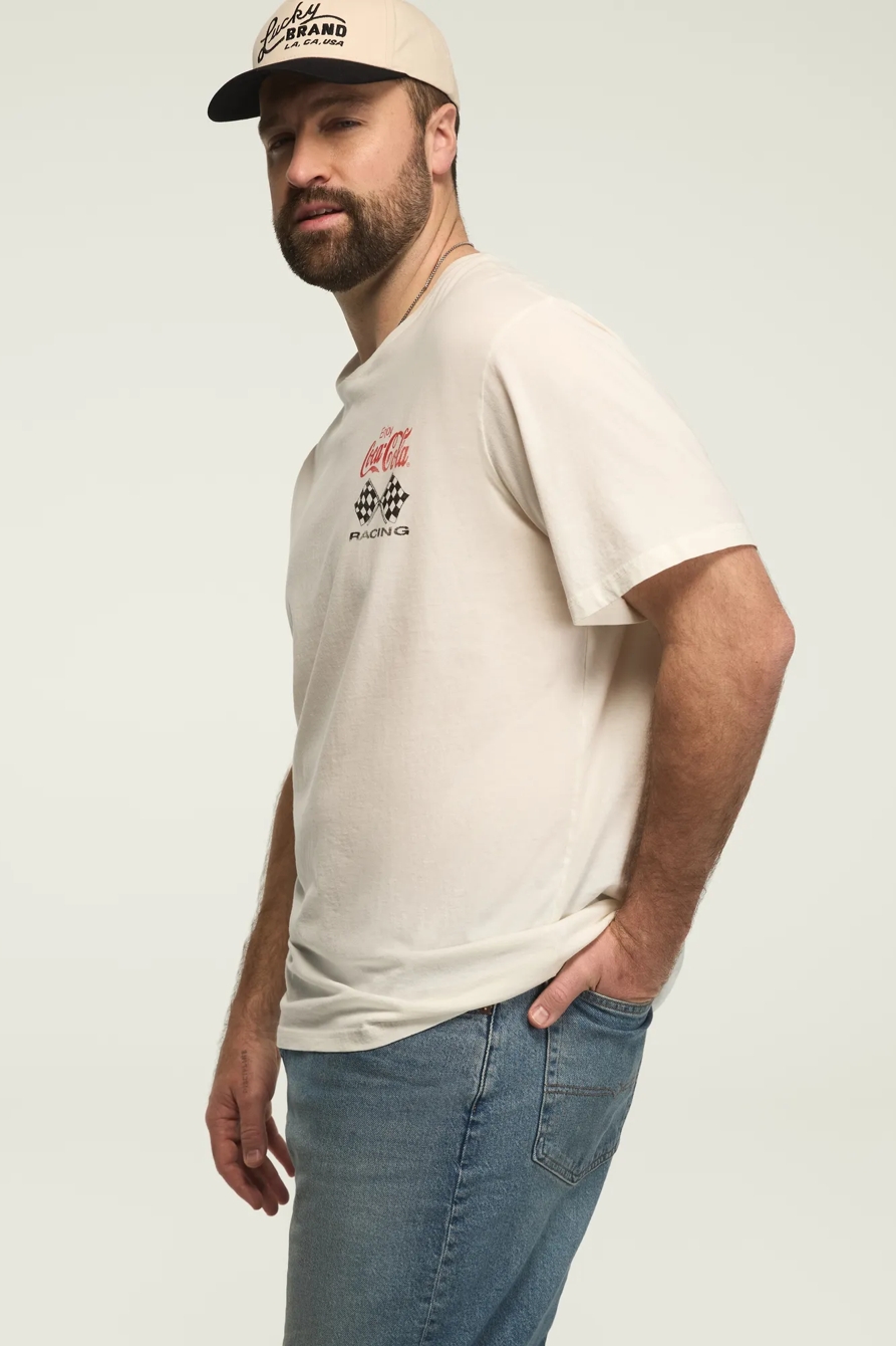 Big & Tall COCA COLA RACING — MARSHMALLOW — image 4