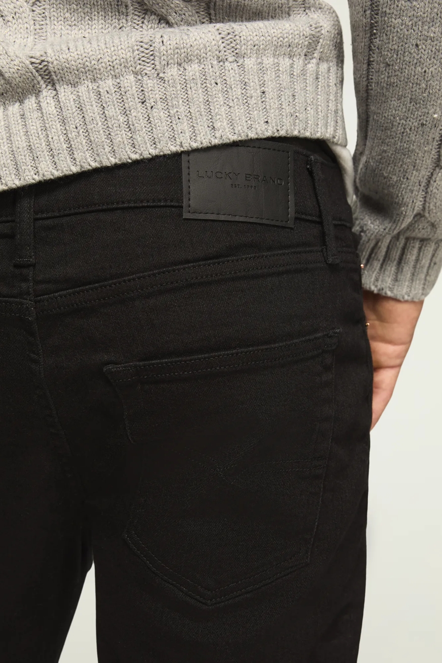 223 STRAIGHT ADVANCED STRETCH JEAN — BLACK RINSE — image 4