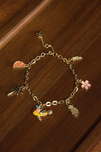 Charm Bracelet, GOLD