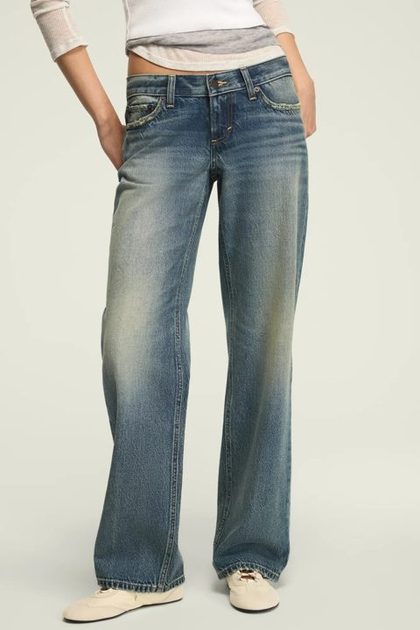 ULTRA LOW RISE BAGGY, GET LOW WASH