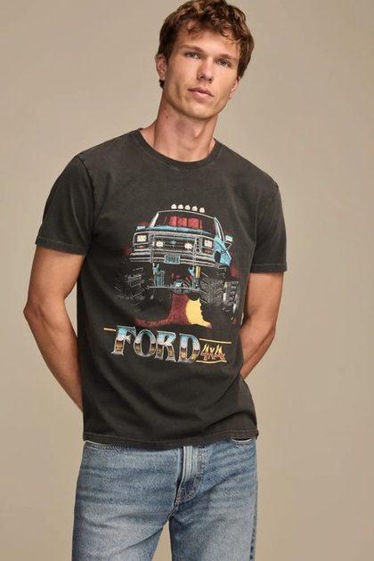 FORD 4X4 TEE, JET BLACK