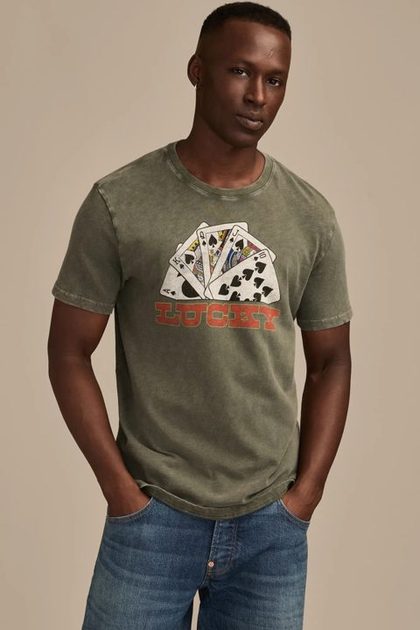 LUCKY POKER ROOM TEE, BEETLE